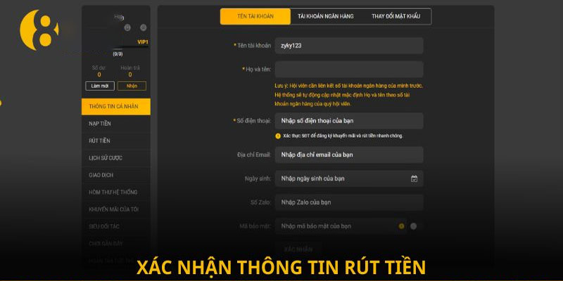 Lưu ý khi rút tiền 888B là gì?